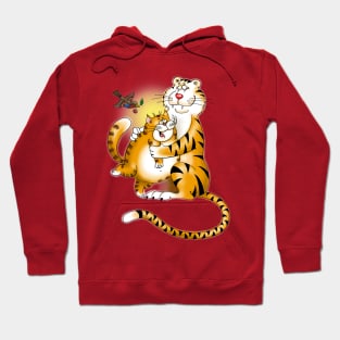 Pussy Cat and Big Cat The Best Buds Hoodie